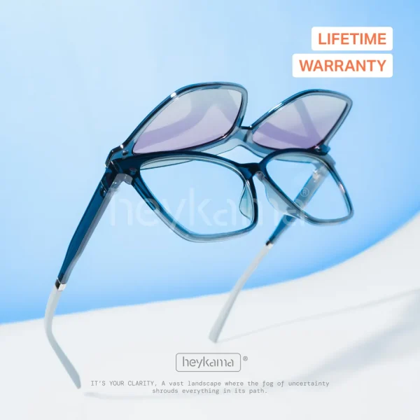 Shizu ( Frame Kacamata Rectangle ) - Clip On Collection