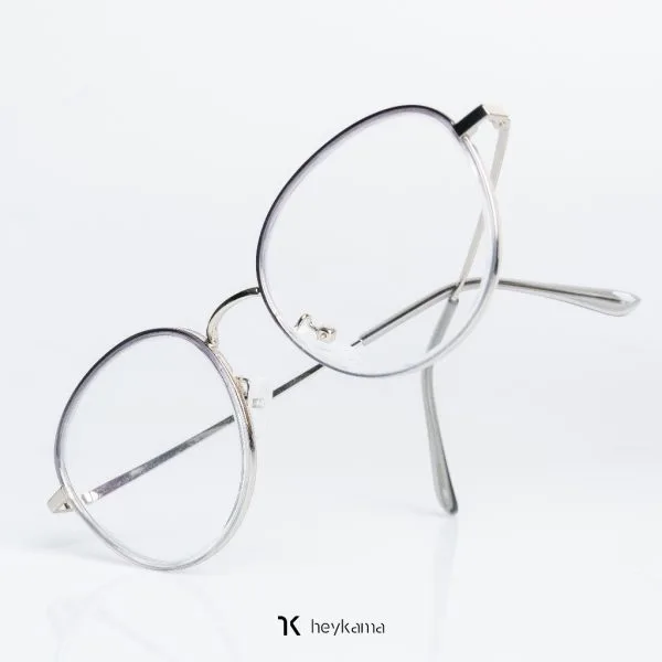 heykama - Frame Kacamata Airi ( Bulat Oval )