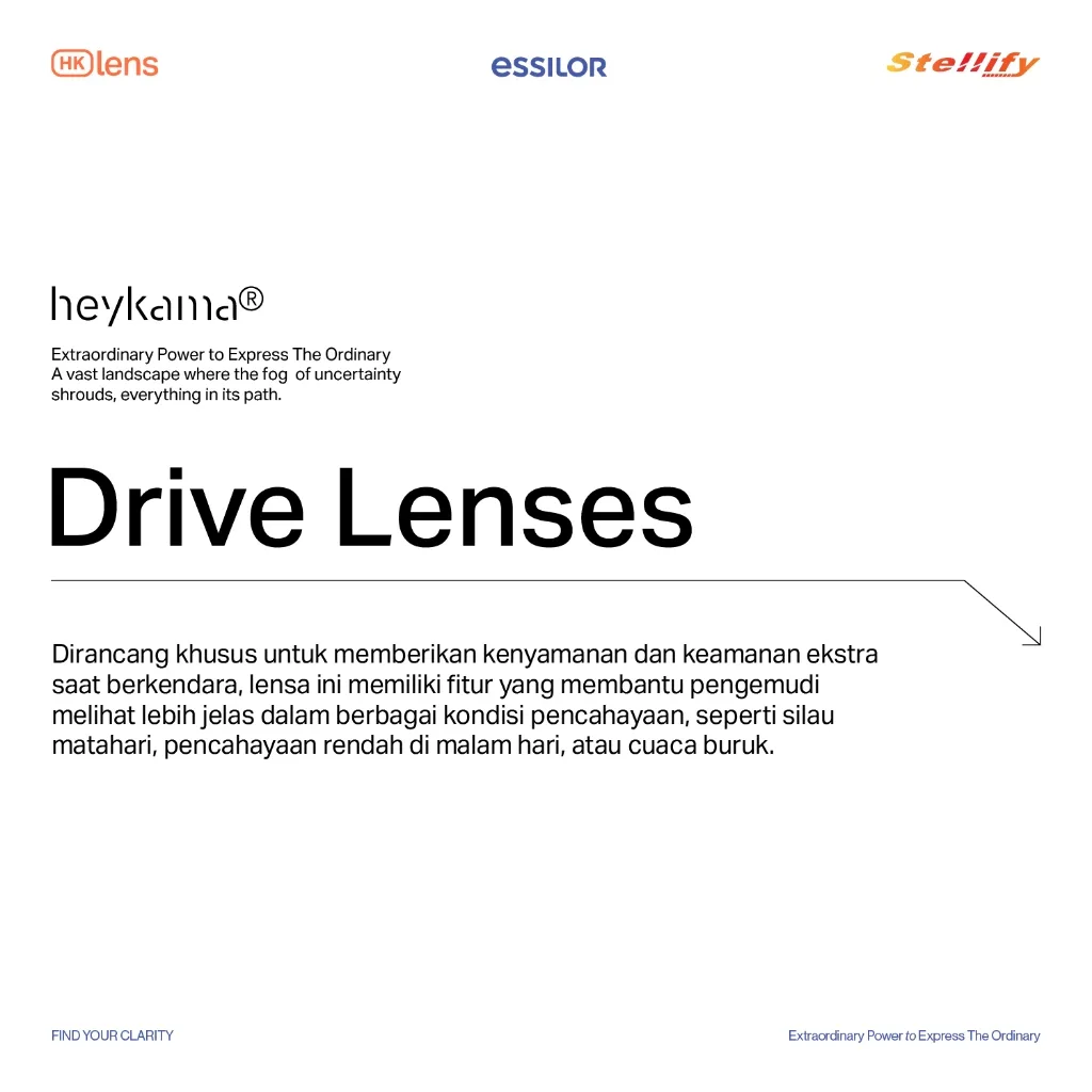 heykama - Lensa Drive ( Anti Glare / Anti Silau ) - Image 2