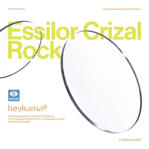 heykama - Lensa Essilor Crizal Rock